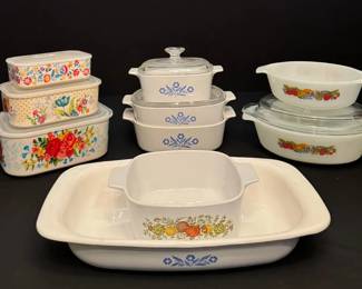 Highly Collectible Corning Ware, Anchor Hocking  Pioneer Woman