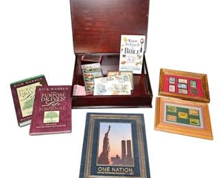 Gentlemans Study and Office Curiosities Lot