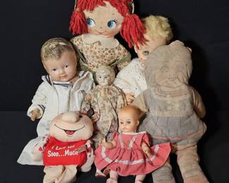 Vintage  Antique Doll Collection