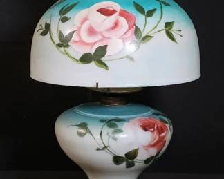19th Century Victorian Parlor Lamp... This One Is Charming