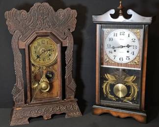 Mantel Clocks Antique New Haven Clock