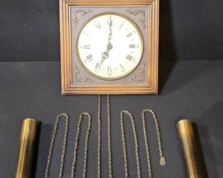 E. Schmeckenbecher Wall Clock Vintage West German