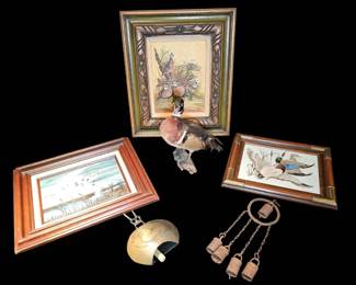 Rustic Cabin  Wildlife Decor Lot