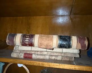 Antique Business Ledger and Account Books