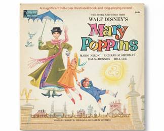 Walt Disney's Mary Poppins Disneyland Record and Book, 1964