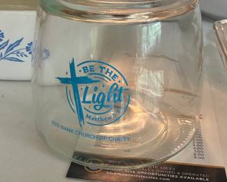 Red Bank Church of Christ Promotional Glass Jar