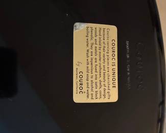 Couroc of Monterey "Frog Trio" Serving Tray