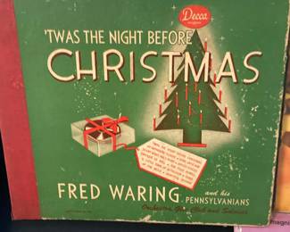 Fred Waring and his Pennsylvanians - 'Twas the Night Before Christmas Decca Album (78 RPM)