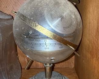 Vintage Sputnik Weather Station
