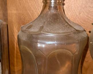 Vintage "Estd 1870" Clear Glass Decanter