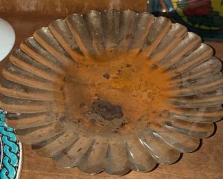 Vintage Fluted Metal Baking Mold