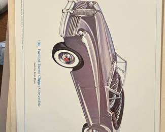 1976 Howard A. Darrin Packard-Darrin Clipper Print