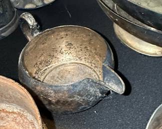F.B. Rogers Silver Co. Silver-Plated Creamer and Sugar Set