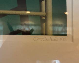 Gary San Pietro 'Chair' Limited Edition Print