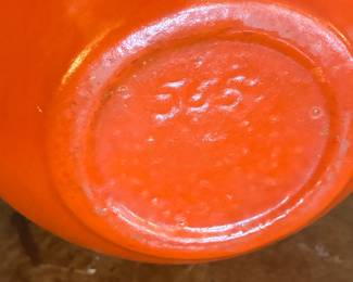 Red Wing Pottery Rumrill Orange Carafe #565