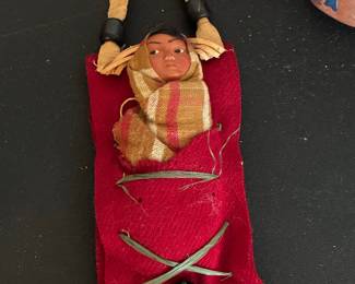Skookum Native American Style Papoose Doll