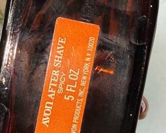 Avon 'Side Wheeler' After Shave Decanter