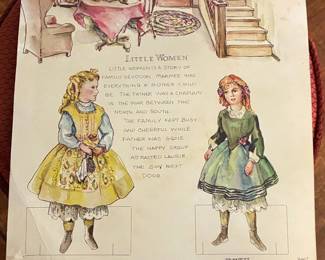 Louisa May Alcott's Little Women Paper Dolls by Janet Nason