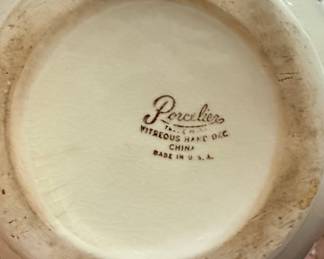 Porcelier Sailboat Teapot