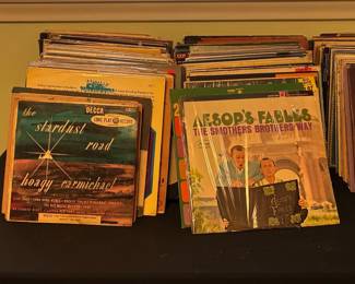 Vintage Vinyl Record Collection (Assorted)