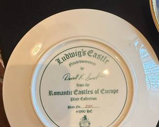 Pickard 'Ludwig's Castle' Collector Plate