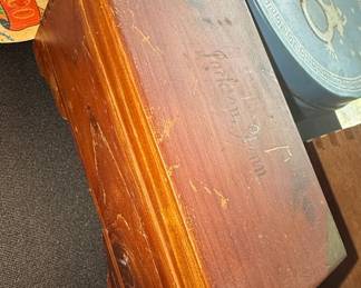 Wooden Keepsake Box