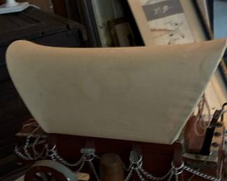 Vintage Conestoga Covered Wagon Lamp
