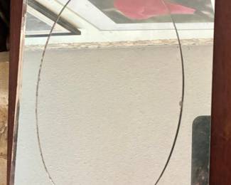 Vintage Beveled Glass Vanity Mirror