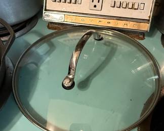 Clear sauce pan lid 