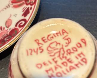 Regina Delft Tea Set