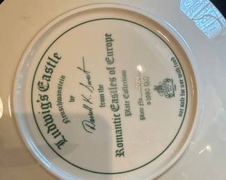 Bradford Exchange Collector Plate Collection (Lighthouses and Castles) - Including Thomas Kinkade and Romantic Castles of Europe Series