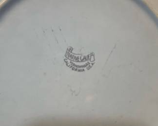 Vernonware Native California Blue Dinner Plate