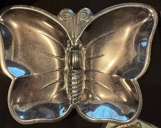 Arthur Court Butterfly Serving Dish