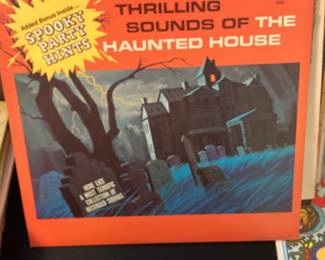 Disneyland Records Chilling, Thrilling Sounds of the Haunted House Vinyl LP