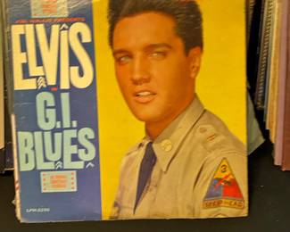 Elvis Presley G.I. Blues Vinyl LP (LPM-2256)