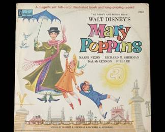 Walt Disney's Mary Poppins Disneyland Record and Book, 1964
