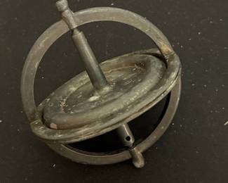 Vintage Chandler Manufacturing Co. Gyroscope Toy