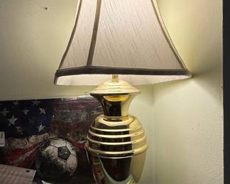 Brass Ginger Jar Lamp