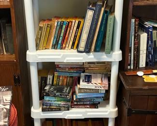 Four-Tier Plastic Utility Shelving Unit