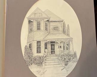 Joe Byrd Limited Edition Victorian House Print