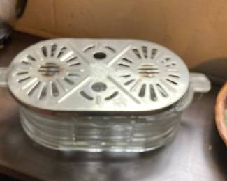Vintage Silex Candle Coffee Warmer