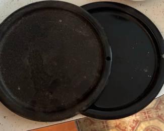 Vintage Stove Burner Drip Pans