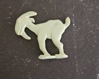 Vintage 14k Gold Goat Charm