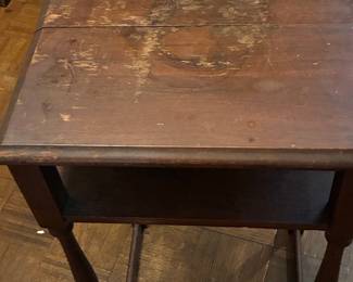 Antique Sheraton Style Side Table