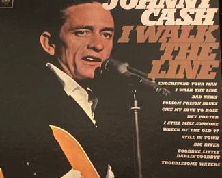 Johnny Cash, I Walk The Line, Vinyl LP, 1964 Stereo CS 8990