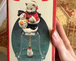New Design Santa Pals Crystal Bell
