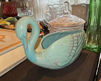 Hull Pottery Swan Planter