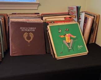 Vintage Vinyl Record Collection (Assorted)