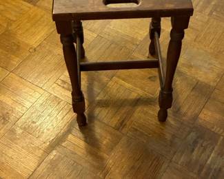 Vintage Wooden Step Stool