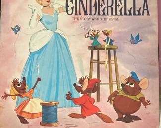 Walt Disney's Cinderella: The Story and the Songs (Disneyland Record 3908)